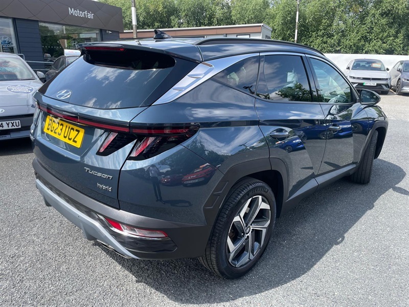 Hyundai Tucson 1.6 H T-gdi Premium Suv Hybrid Eur Blue #6