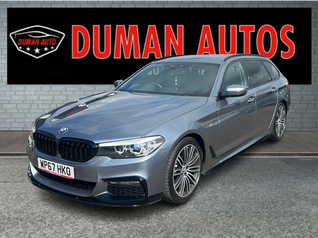 BMW 5 Series 2L M Sport WP67HKO Blue #2