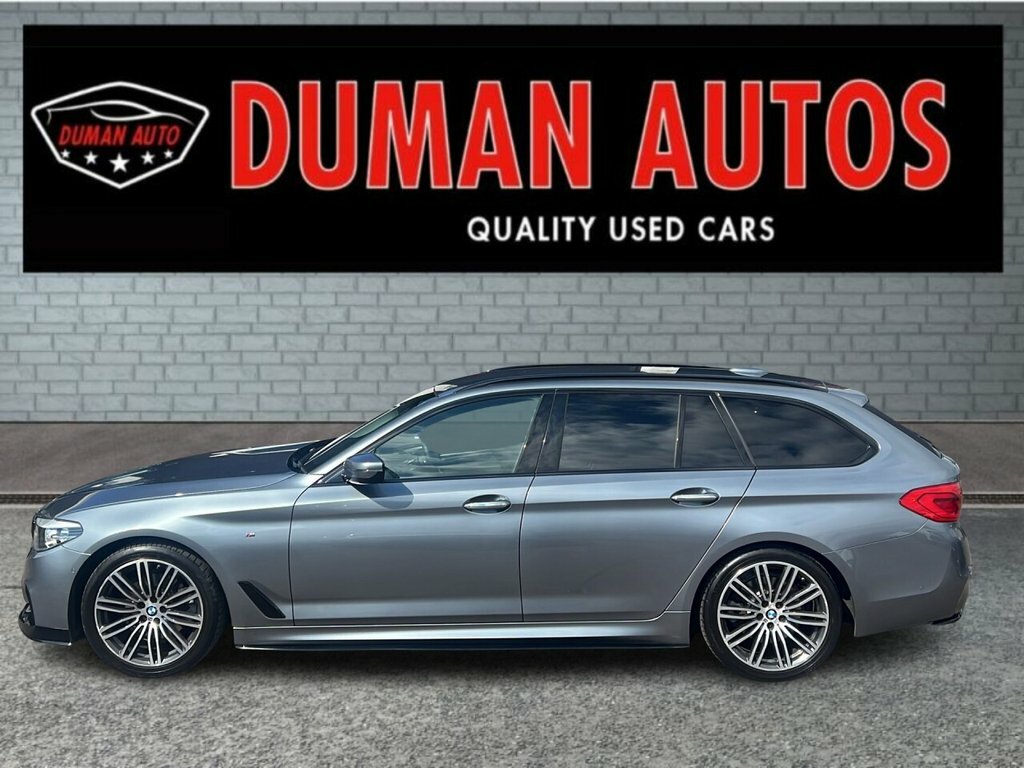 BMW 5 Series 2L M Sport WP67HKO Blue #4