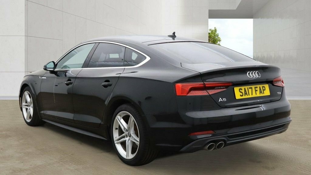 Audi A5 2L S Line Black #3