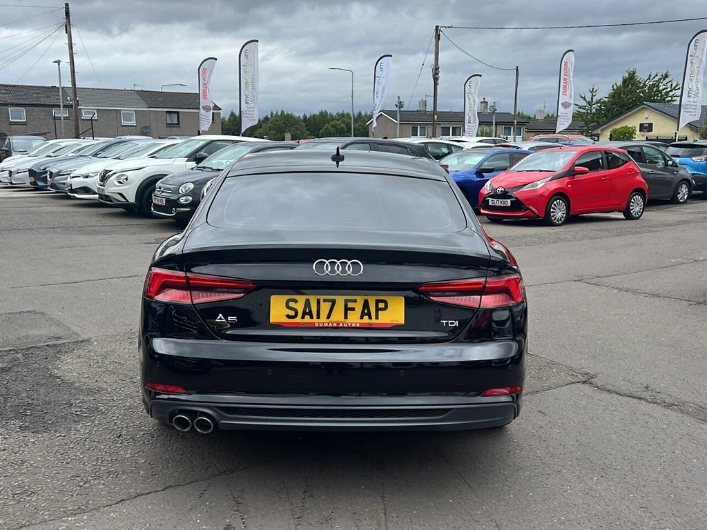 Audi A5 2L S Line Black #3