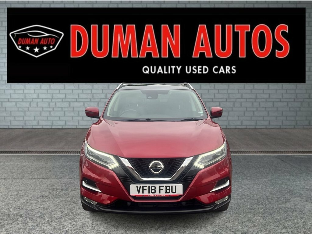 Nissan Qashqai 1.6L Tekna VF18FBU Red