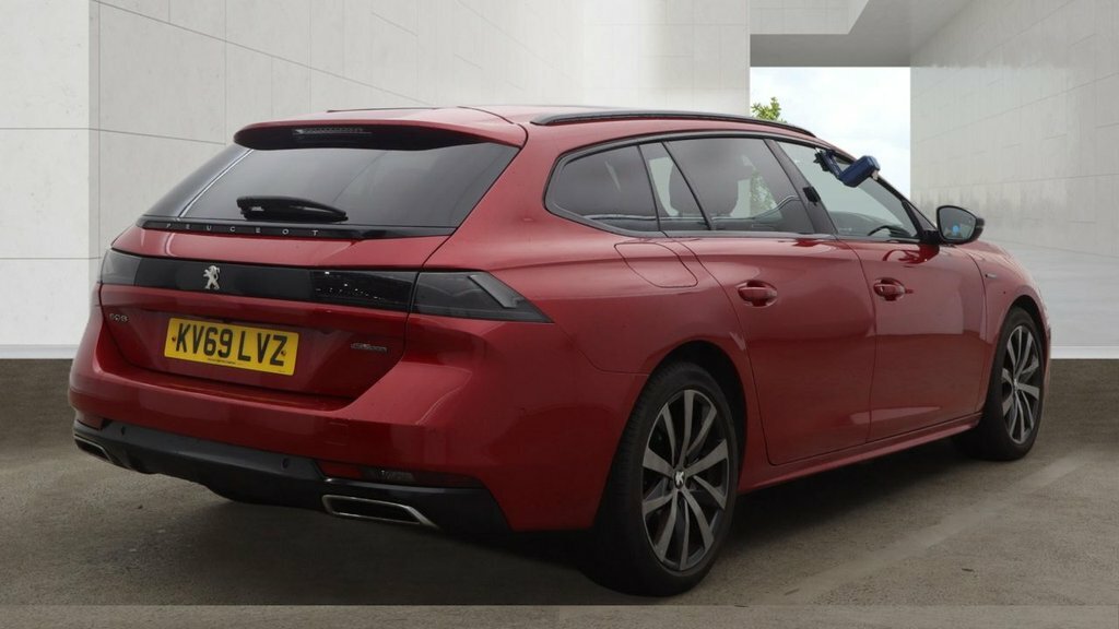 Peugeot 508 SW 1.5L Gt Line Red #4