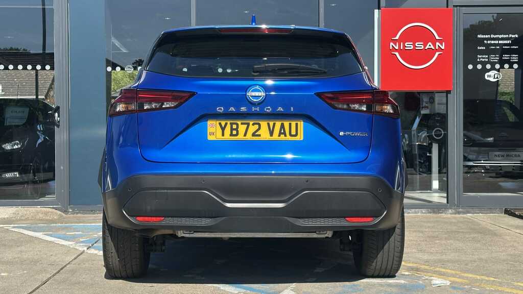 Nissan Qashqai Acenta Prem E-pow YB72VAU Blue #6