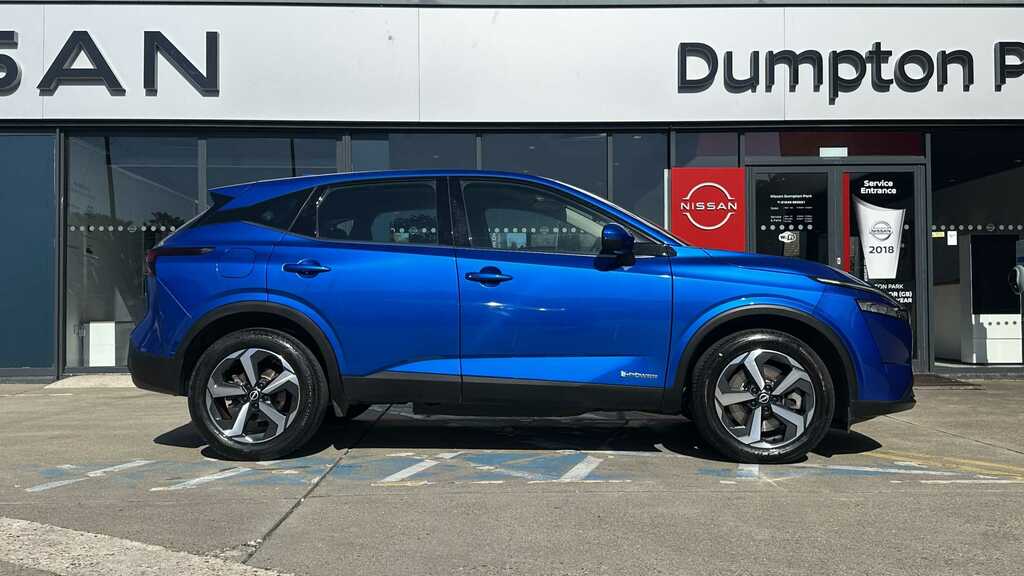 Nissan Qashqai Acenta Prem E-pow YB72VAU Blue #3