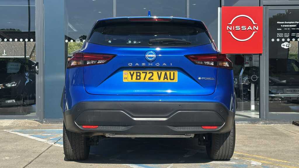 Nissan Qashqai Acenta Prem E-pow YB72VAU Blue #5