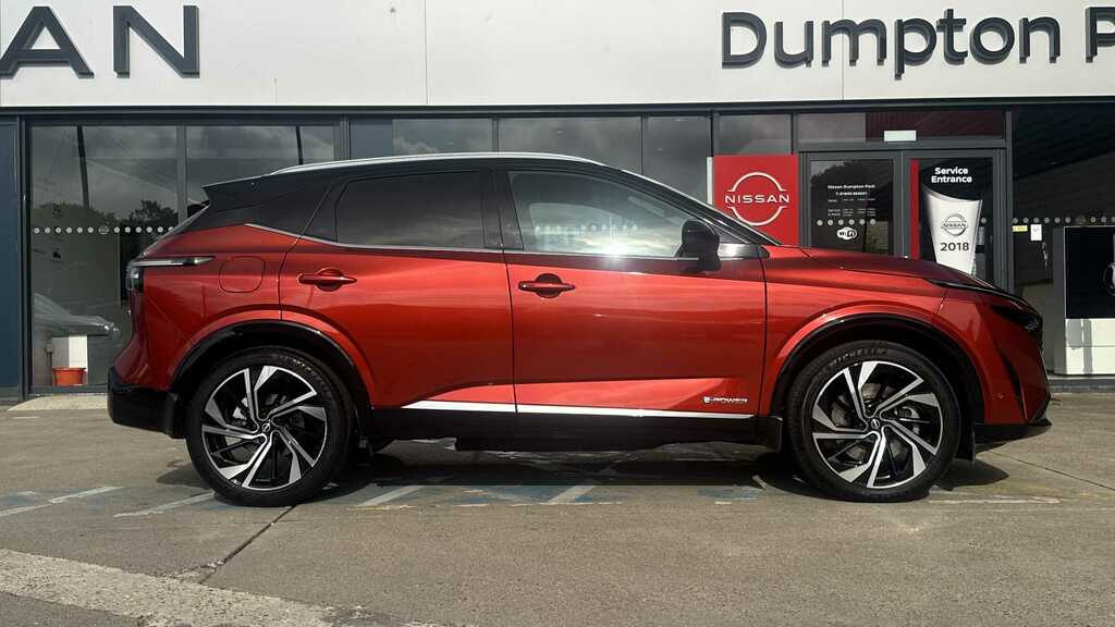 Nissan Qashqai E-power 1.5 Hev 205Ps Tekna Plus GD24JDZ Red #4