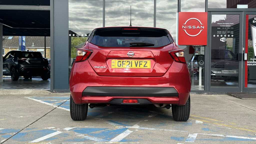 Nissan Micra Acenta Ig-t GF21VFZ Red #6