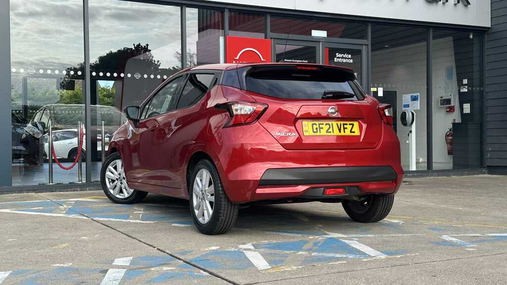 Nissan Micra Acenta Ig-t GF21VFZ Red #5