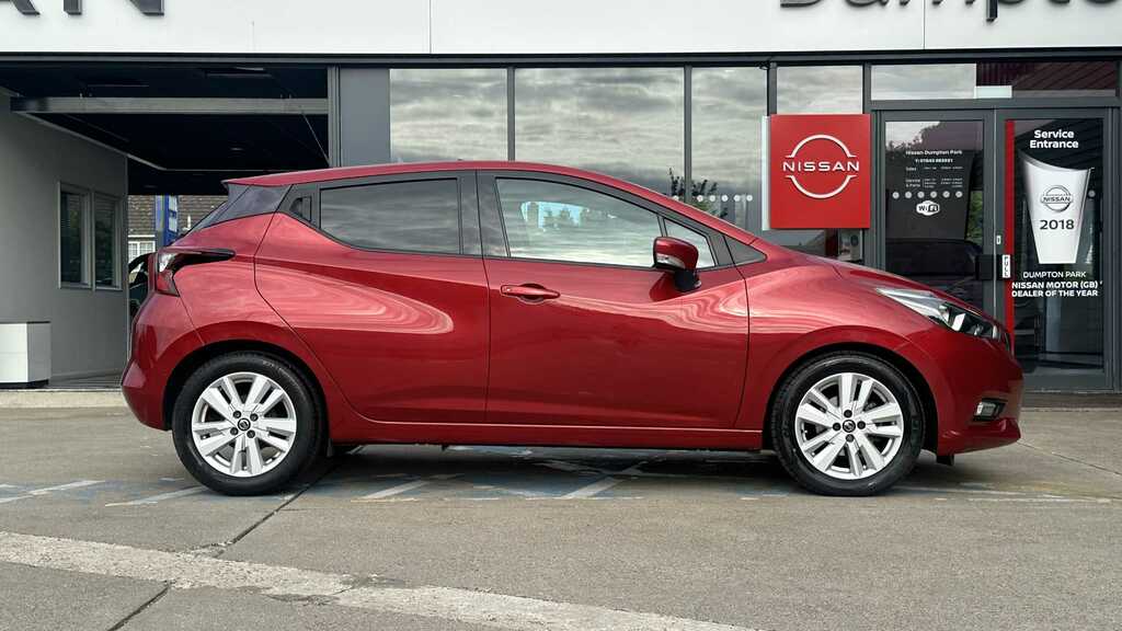 Nissan Micra Acenta Ig-t GF21VFZ Red #3