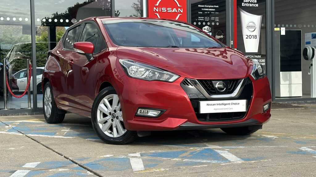Nissan Micra Acenta Ig-t GF21VFZ Red