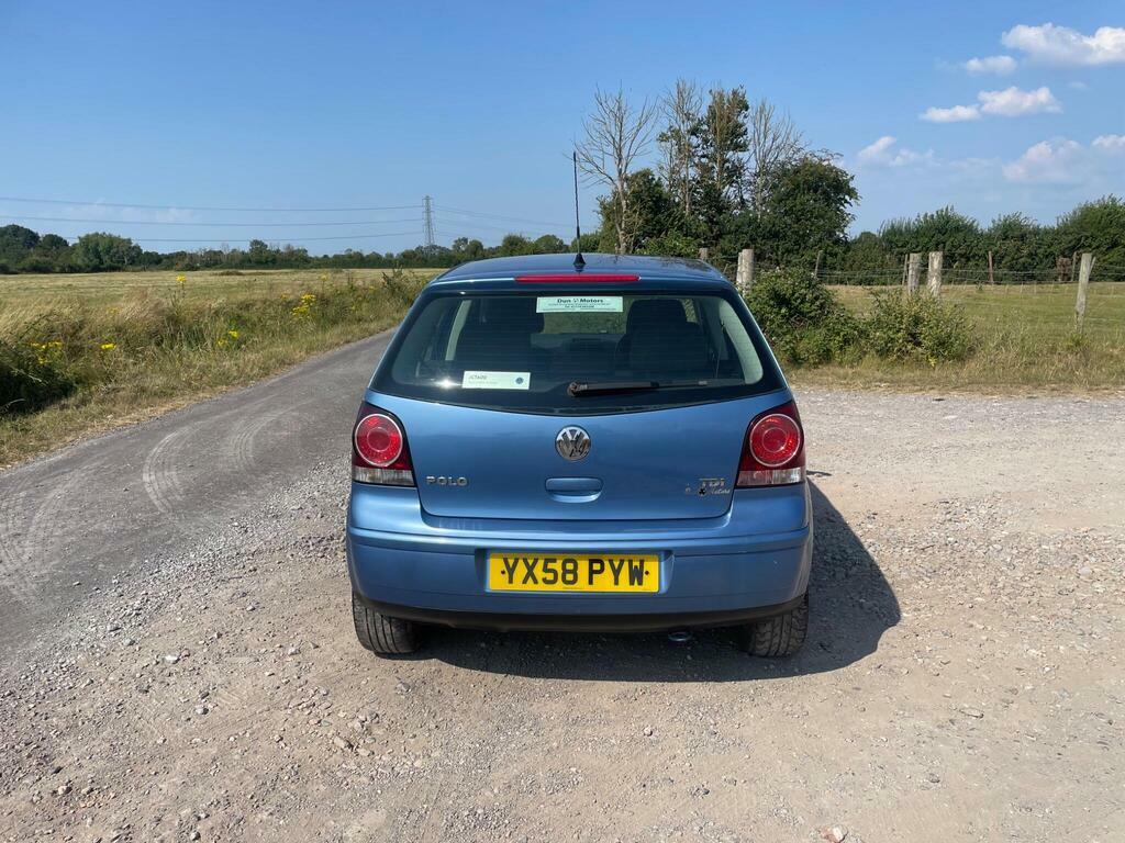 Volkswagen Polo 1.4 Tdi Match Blue #6