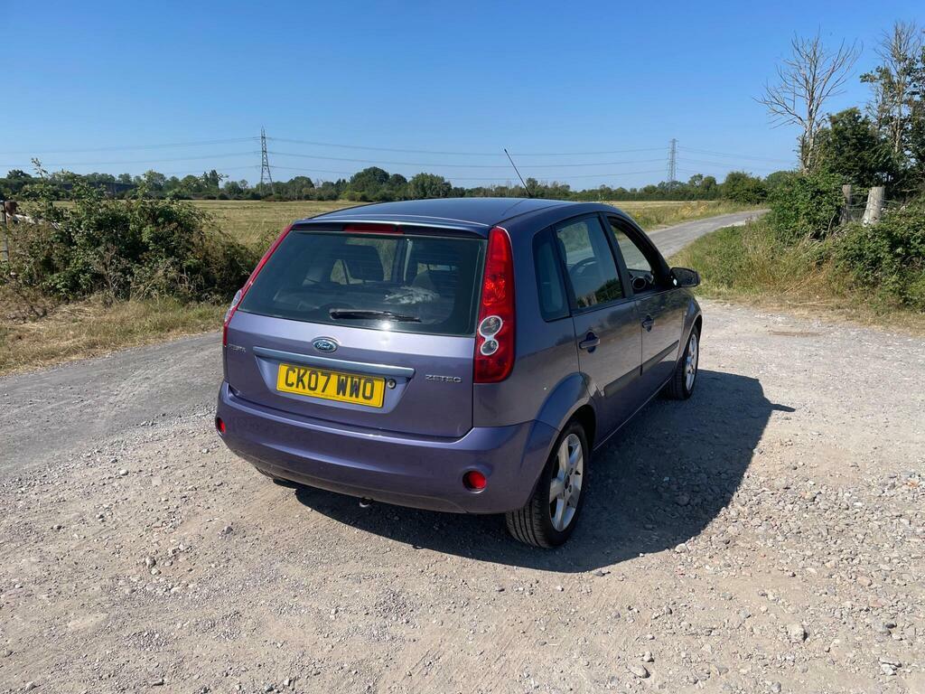 Ford Fiesta 1.6 Tdci Zetec Band C Road Tax 116 Gkm Blue #8