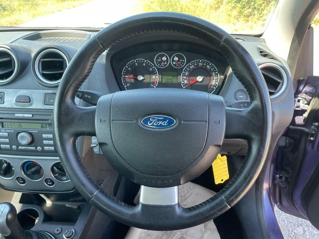 Ford Fiesta 1.6 Tdci Zetec Band C Road Tax 116 Gkm Blue #19