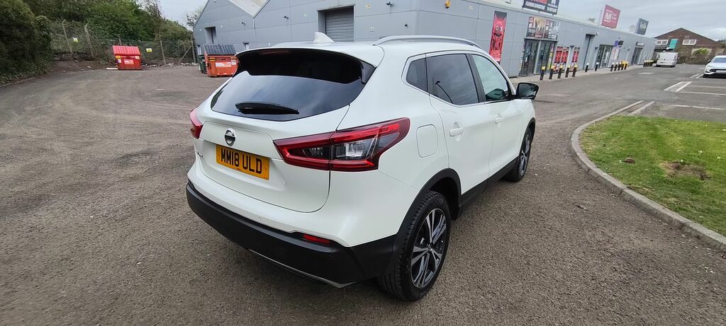 Nissan Qashqai 1.6 Dci N-connecta Suv Xtron Euro 6 S MM18ULD White #5