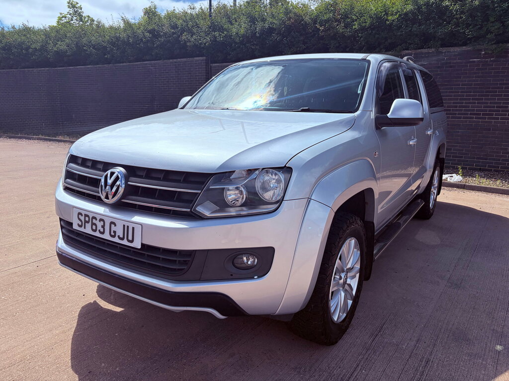Volkswagen Amarok 2.0 Bitdi Trendline Pickup Double Cab M Silver
