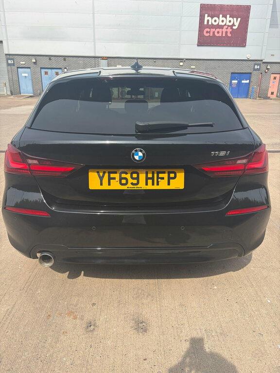 BMW 1 Series 1.5 118I Sport Hatchback Euro 6 YF69HFP Black #4