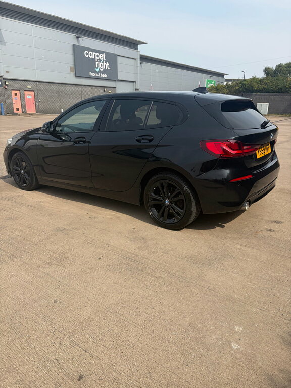 BMW 1 Series 1.5 118I Sport Hatchback Euro 6 YF69HFP Black #3