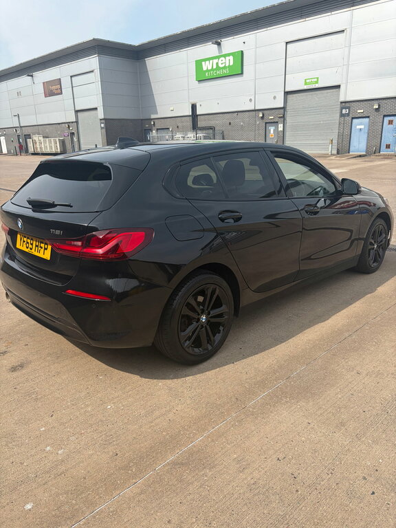 BMW 1 Series 1.5 118I Sport Hatchback Euro 6 YF69HFP Black #5