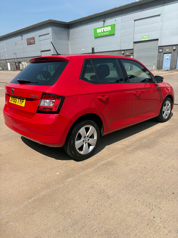 Skoda Fabia 1.2 Tsi Se Hatchback Euro 6 Ss SY65TYP Red #4