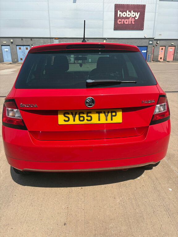 Skoda Fabia 1.2 Tsi Se Hatchback Euro 6 Ss SY65TYP Red #3