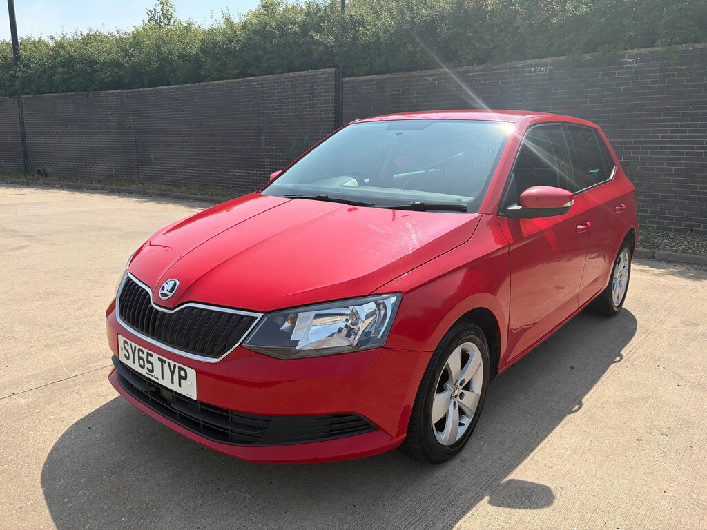 Skoda Fabia 1.2 Tsi Se Hatchback Euro 6 Ss Red