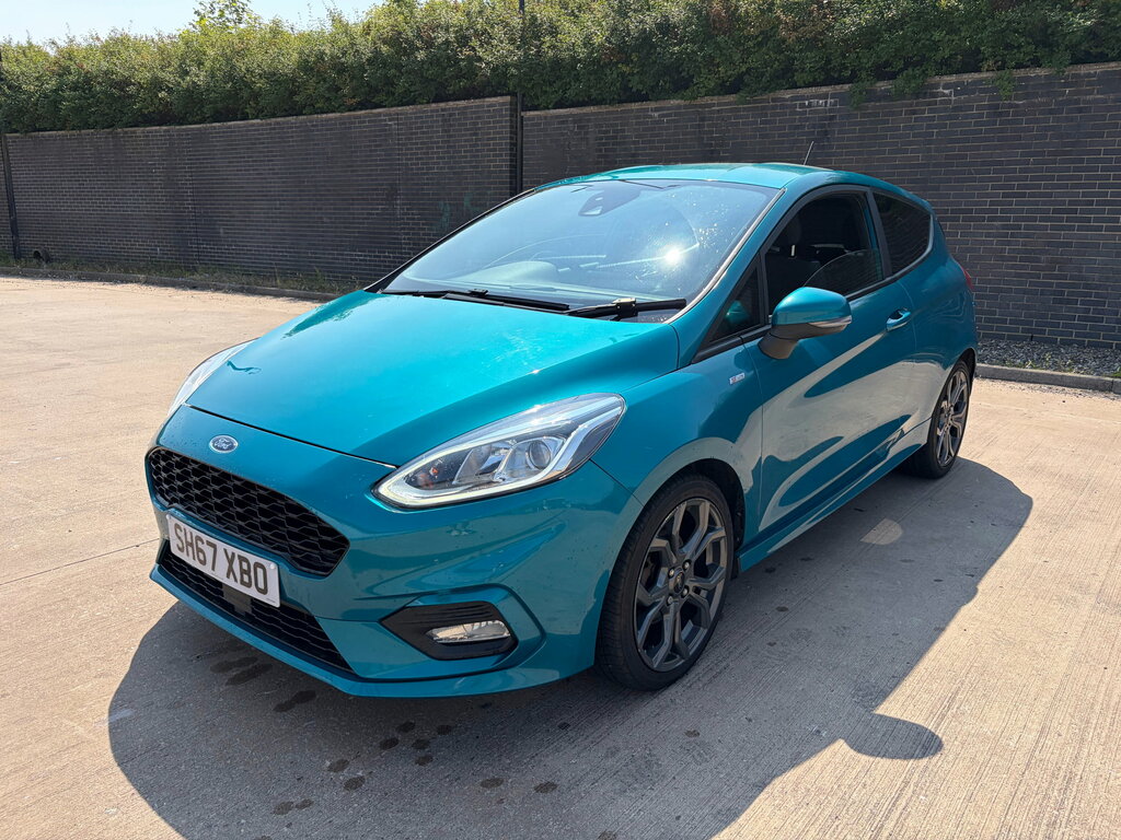 Ford Fiesta 1.0T Ecoboost St-line Hatchback Blue