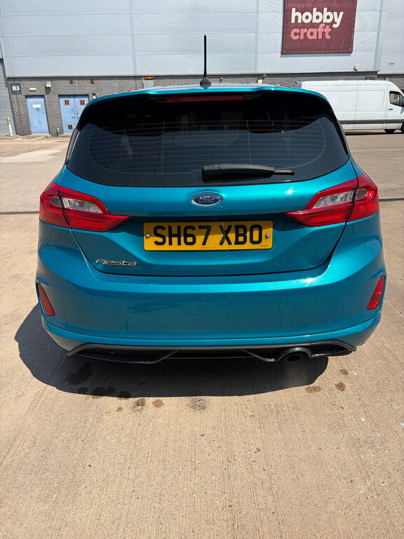 Ford Fiesta 1.0T Ecoboost St-line Hatchback Blue #4