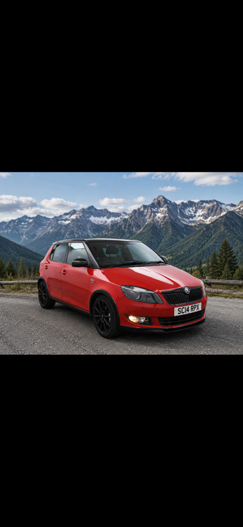 Skoda Fabia 1.2 Tsi Monte Carlo Hatchback Eu Red