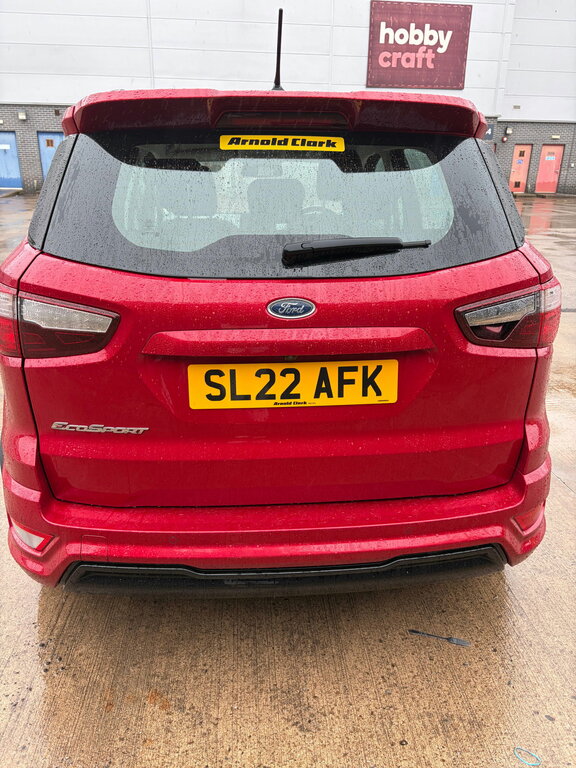 Ford Ecosport 1.0T Ecoboost Gpf St-line Suv Eu SL22AFK Red #4