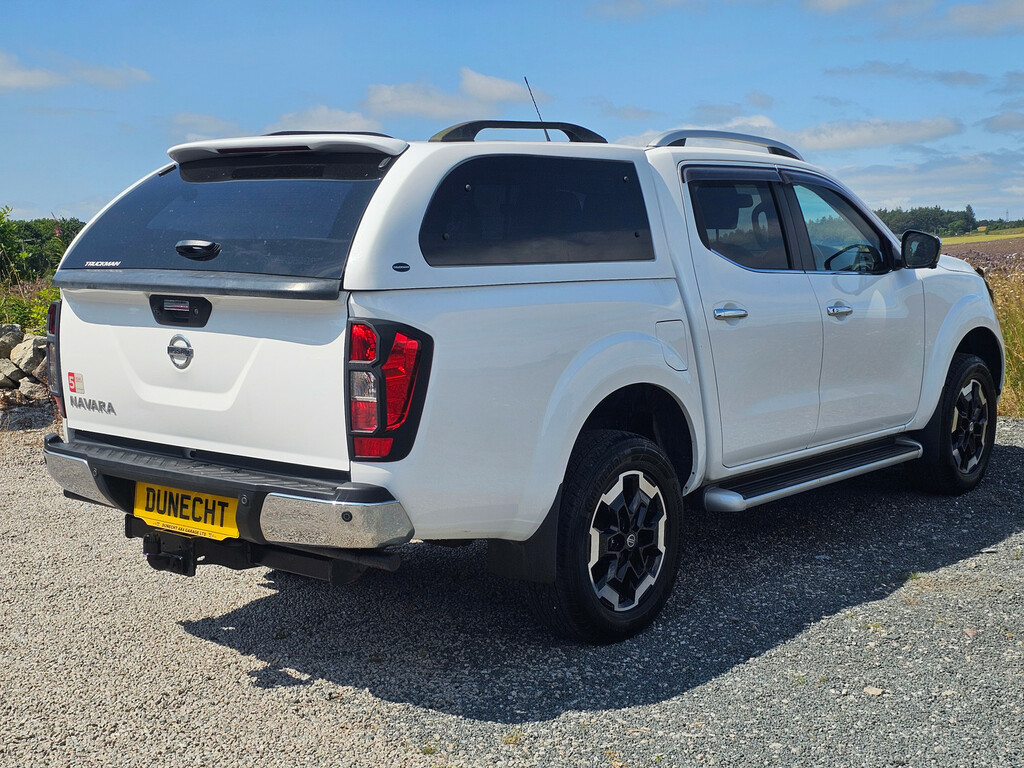 Nissan Navara 2.2 Tekna Dci With Canopy No Vat 08 03 2021 White #6
