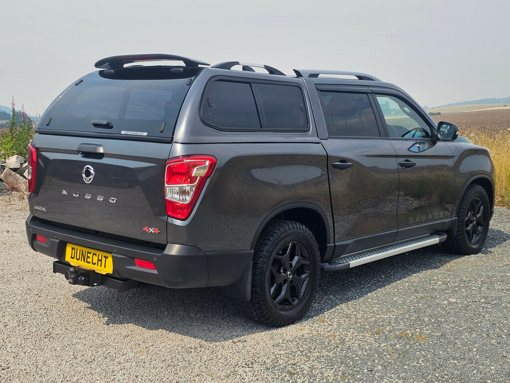 SsangYong Musso 2.2 Saracen No Vat 29 03 2023 Grey #5