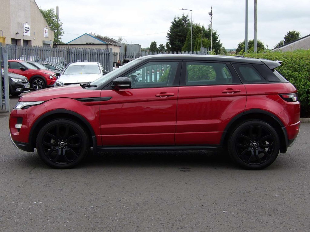 Land Rover Range Rover Evoque Dynamic Si4 4Wd Red #4