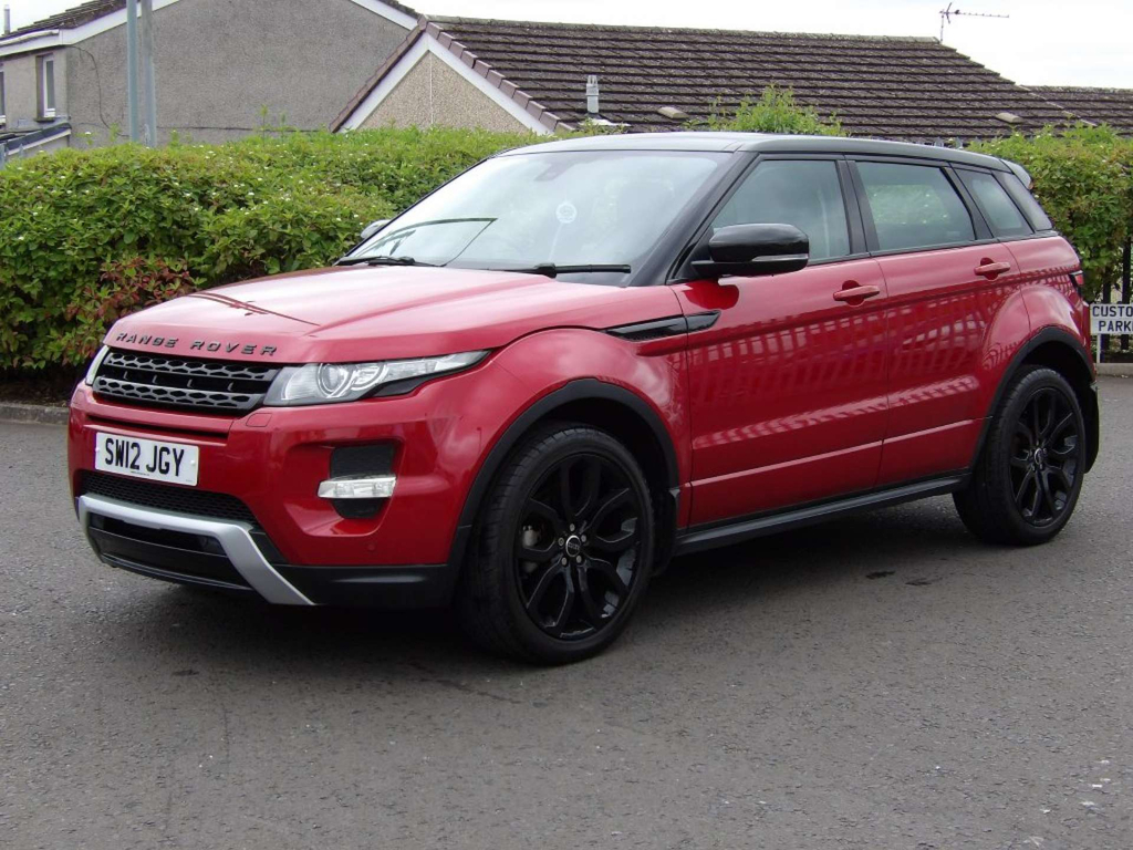 Land Rover Range Rover Evoque Dynamic Si4 4Wd Red #3