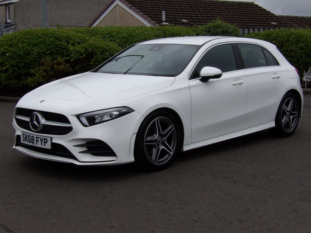 Mercedes-Benz A Class Amg Line D SK68FYP White #3
