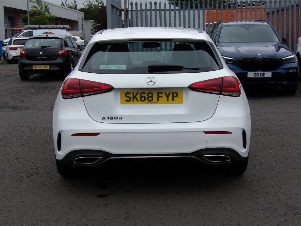 Mercedes-Benz A Class Amg Line D SK68FYP White #6