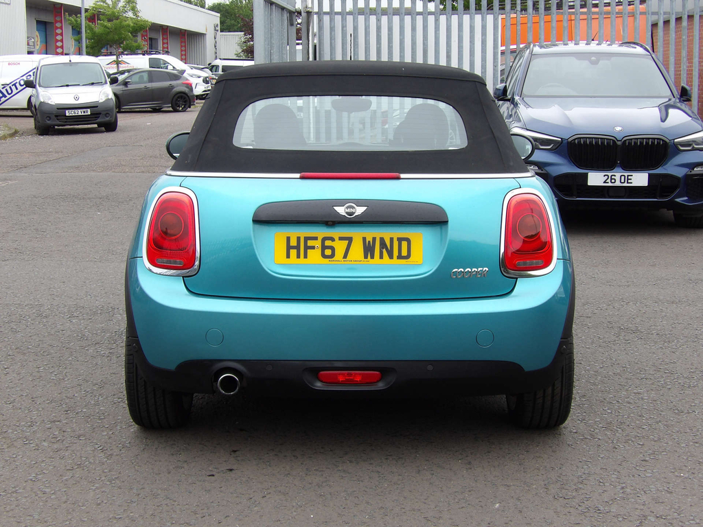 Mini Convertible Cooper Auto Blue #4