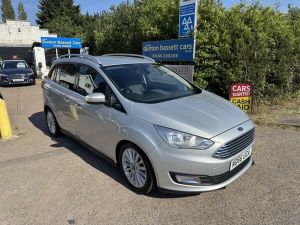 Ford Grand C-Max 1.5 Tdci Titanium Powershift Euro 6 Ss Nav Silver