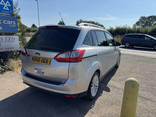 Ford Grand C-Max 1.5 Tdci Titanium Powershift Euro 6 Ss Nav Silver #6