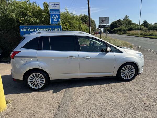 Ford Grand C-Max 1.5 Tdci Titanium Powershift Euro 6 Ss Nav Silver #4