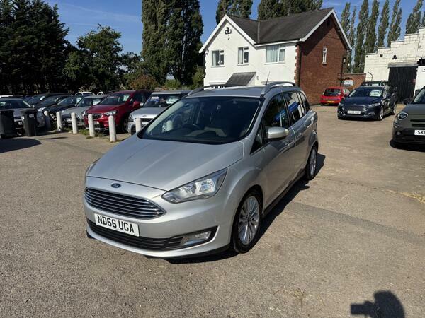 Ford Grand C-Max 1.5 Tdci Titanium Powershift Euro 6 Ss Nav Silver #3