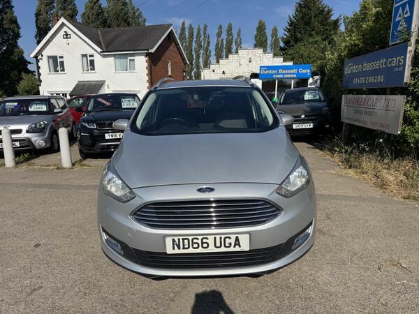 Ford Grand C-Max 1.5 Tdci Titanium Powershift Euro 6 Ss Nav Silver #2