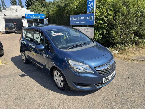 Vauxhall Meriva 1.4I Turbo Exclusiv Euro 6 Blue