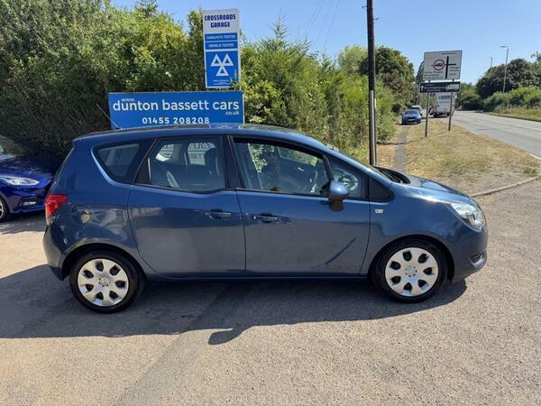 Vauxhall Meriva 1.4I Turbo Exclusiv Euro 6 Blue #4