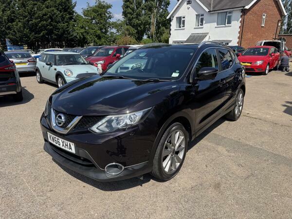 Nissan Qashqai 1.2 Dig-t Tekna 2Wd Euro 6 Ss KW66XHA Black #3