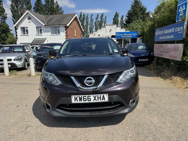 Nissan Qashqai 1.2 Dig-t Tekna 2Wd Euro 6 Ss KW66XHA Black #2