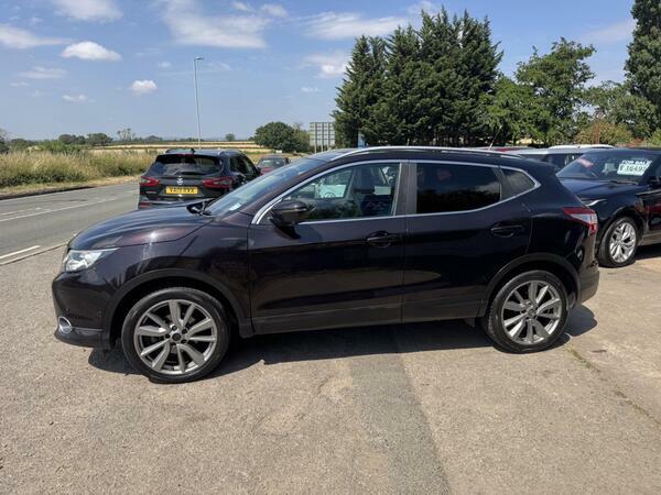 Nissan Qashqai 1.2 Dig-t Tekna 2Wd Euro 6 Ss KW66XHA Black #5