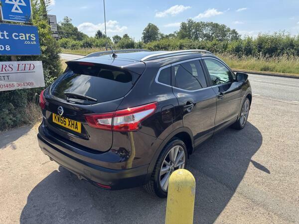 Nissan Qashqai 1.2 Dig-t Tekna 2Wd Euro 6 Ss KW66XHA Black #6