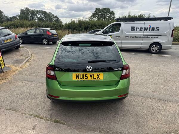 Skoda Rapid Spaceback 1.2 Tsi Se Sport Euro 6 Ss Blue #7