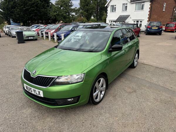 Skoda Rapid Spaceback 1.2 Tsi Se Sport Euro 5 Green #3